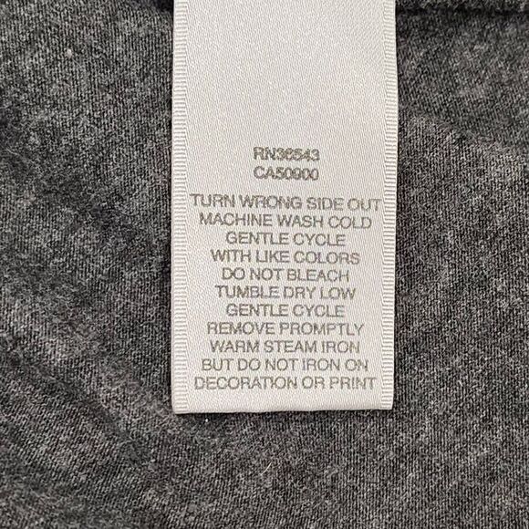 Van Heusen Gray Sequin Top Size extra small 3/4 Sleeve - Picture 12 of 12